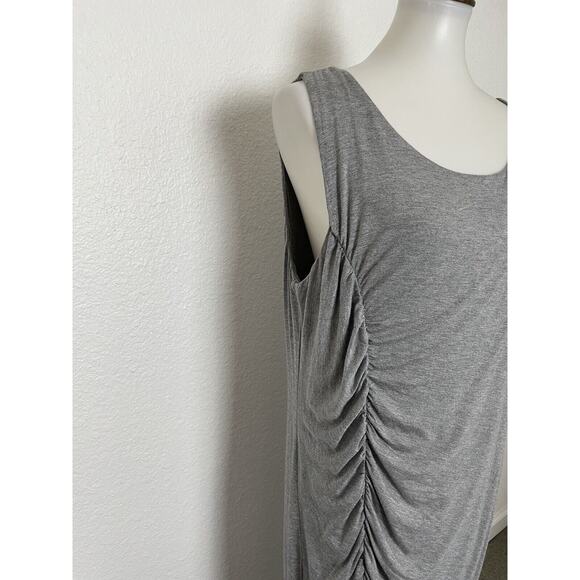 Torrid Midi Dress Ruched Stretch Knit Bodycon - Picture 3 of 8